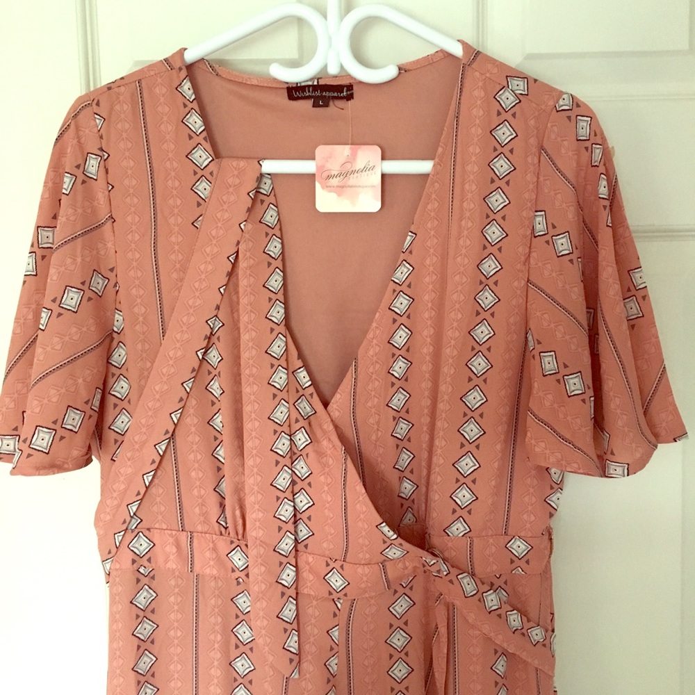 Long Wrap Maxi from Magnolia Boutique. BNWT.